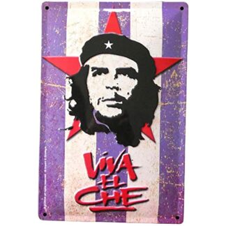 CHE GUEVARA - Plaque métal décorative CHE GUEVARA "Viva El Che